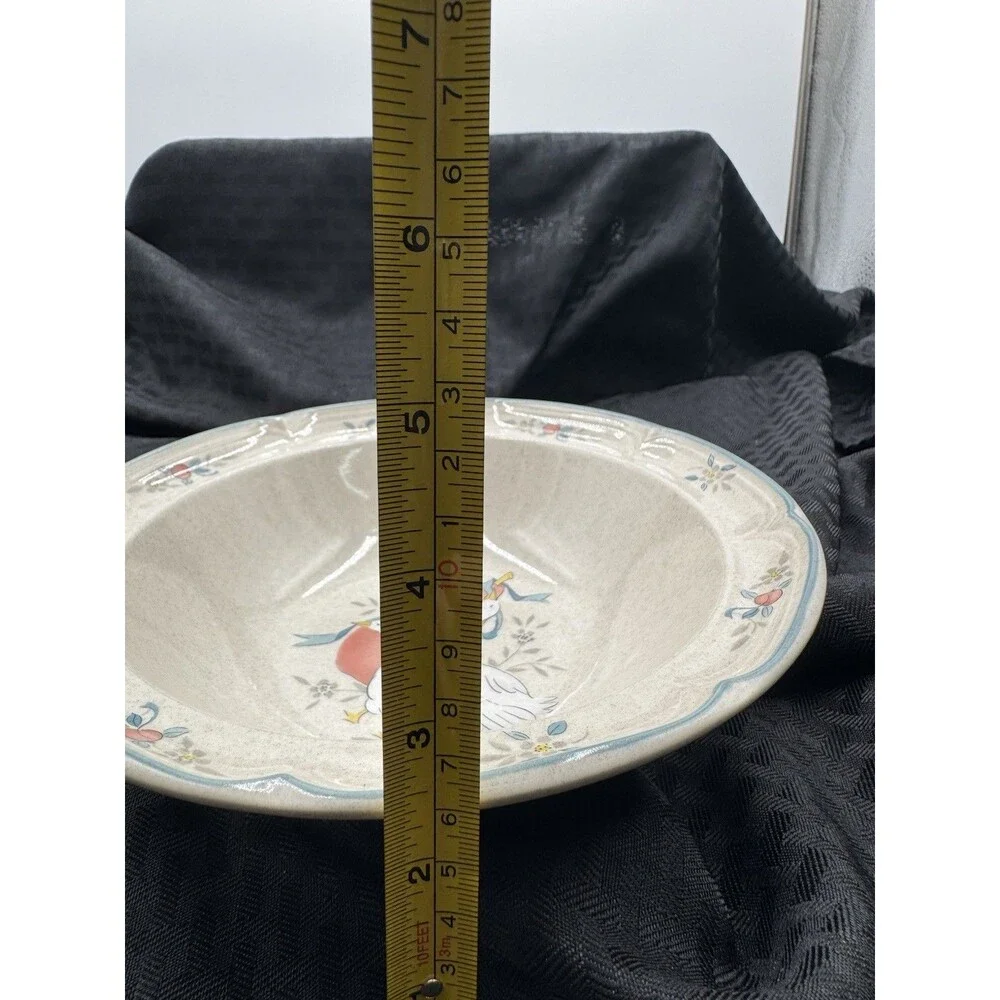Vintage International China Marmalade Geese Vegetable Serving Bowl Approx 9